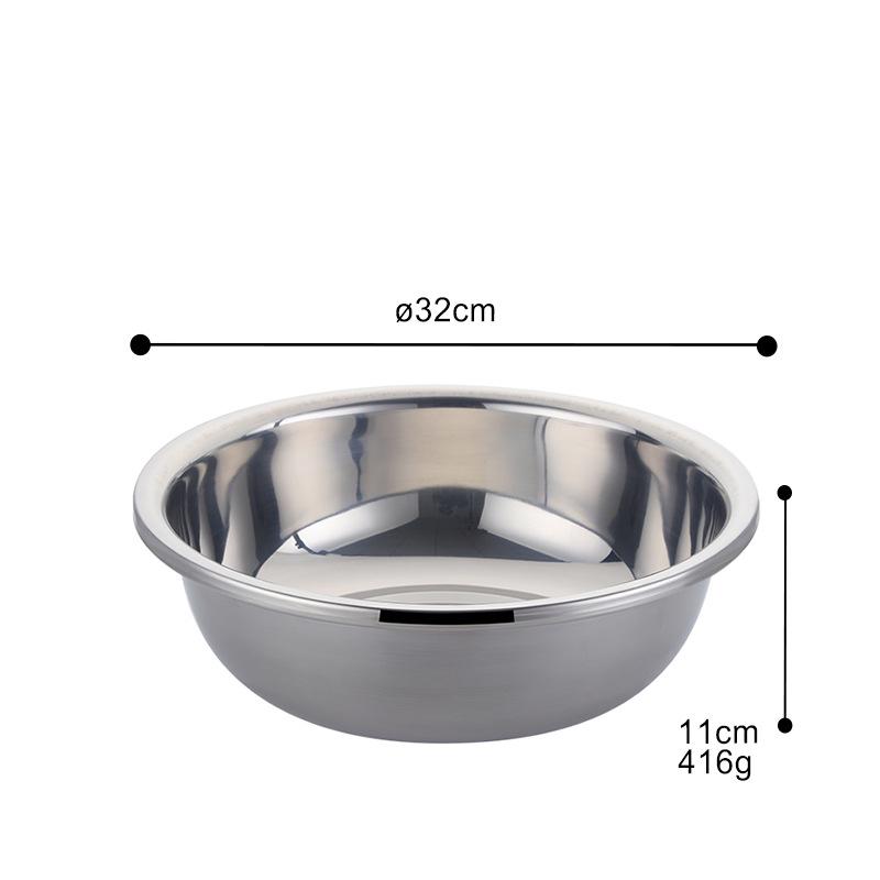 Stainless Steel Deepened & Thickened Multi-Purpose Kitchen & Vegetable Washing Basin