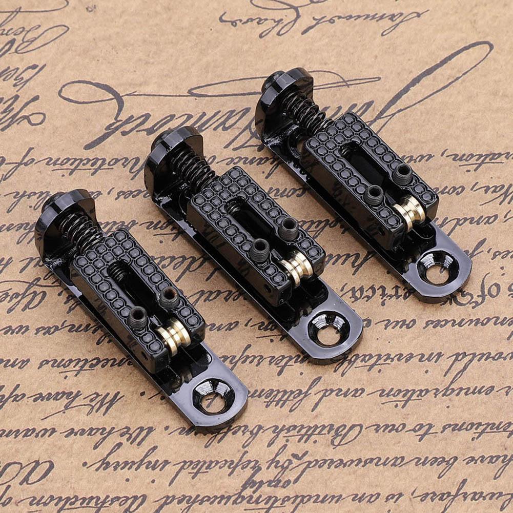 3 PCS Single Roller String Bridge 3cm for Guitar Musical Instrument Accessory