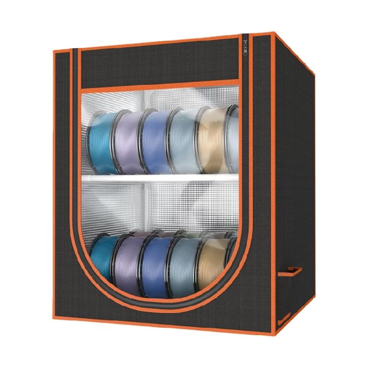 

Compacts Storage Solution for 3D Filament 12 Double Layer Design Enhances Durability Water Resistant Easy to Carry оранжевый