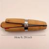 1 Set Wooden Ring Clamp Holder Professional Bench Jewelry Pliers Handcrafted Tool for Jewelry Making Stone Carving and Repair.