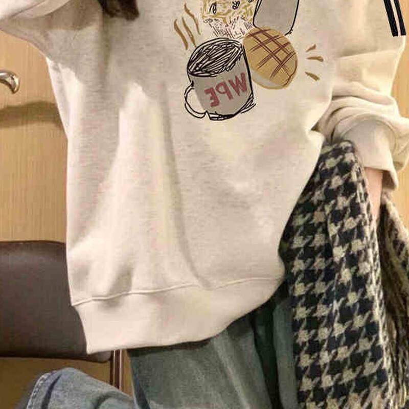 JOEM Women's Autumn/Winter Stylish Long-Sleeve Sweatshirt