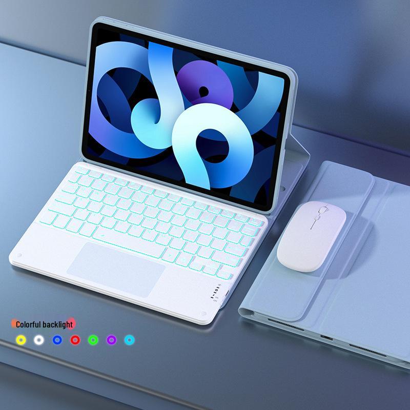 Xiaomi Redmipad2 Hintergrundbeleuchtete Magnetische Bluetooth-Tastaturhülle (Russisch/Portugiesisch) - Kompatibel mit dem Modell 2025