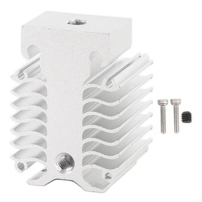 3D-Drucker Wärmeableitungsblock Aluminium Kühlkörper Kühler für Ender3 V3 SE Extruder Hotend