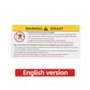 For Car Sun Visor Makeup Mirror Sticker Airbag Sticker Safety Warning Sticker Warning Board Sticker