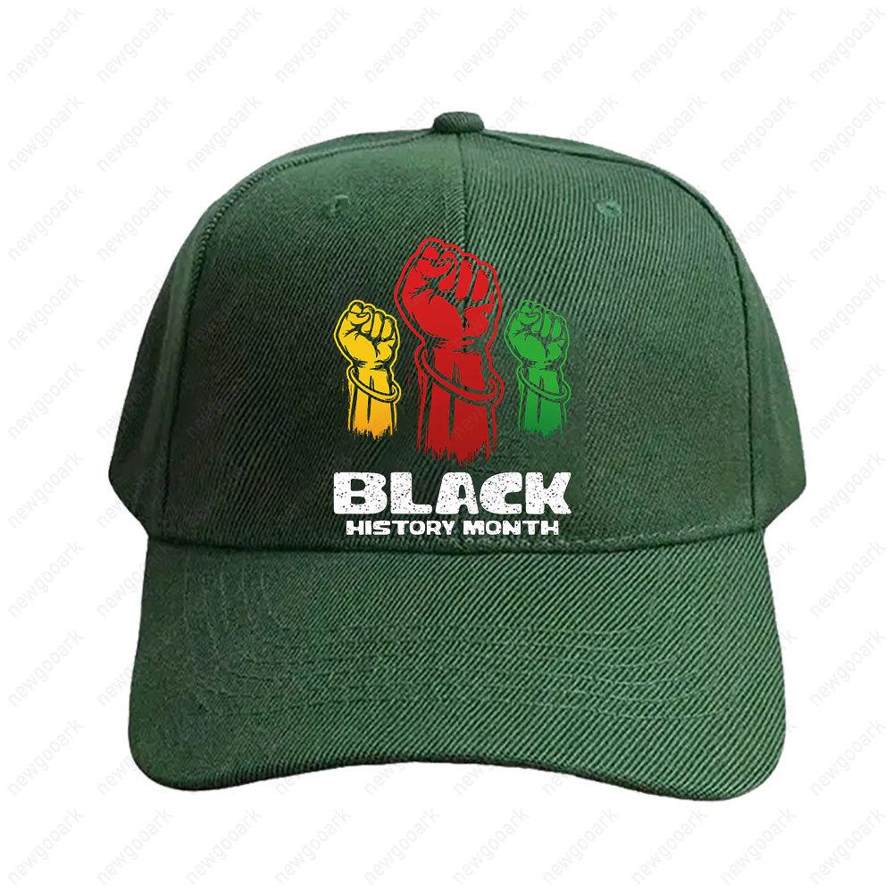 Black History Month February Adult Graphic Baseball Cap Adjustable Streetwear Women Unisex Baseball Caps Peaked Hat Adjustable
