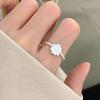 Trendy Minimalist Korean Vintage Stacking Rings for Women - Influencer-Approved Light Luxury Style.