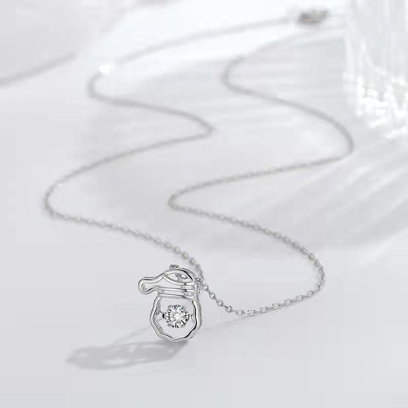 Yongyi Christmas Fashion S925 Sterling Silver Pendant Necklace