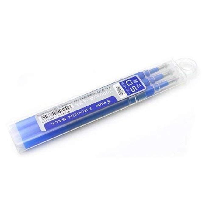Сменные стержни для ручки Pilot Frixion Ball Knock 0,5 мм, синие, 3 шт. x 10