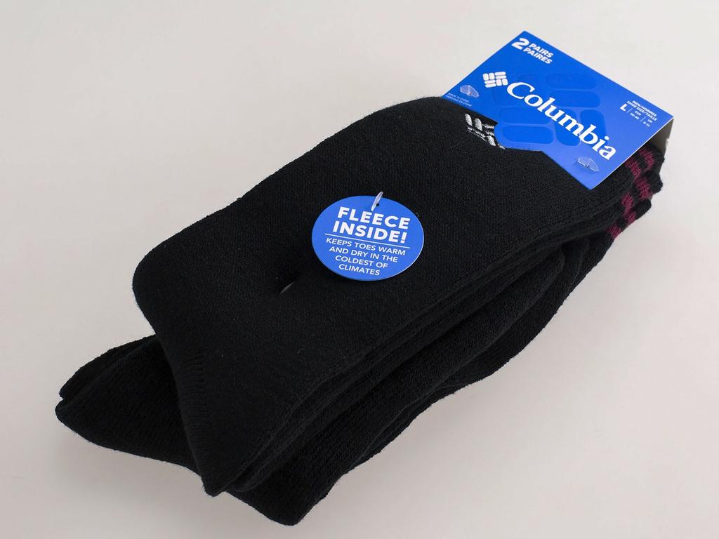 Columbia Lifestyle Thermal Socks 2-Pack C1175B Size 39-46