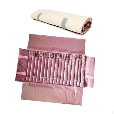 Jewelry Necklace Organizer Roll Bag Bracelet Storage Large Capacity Travel Case for