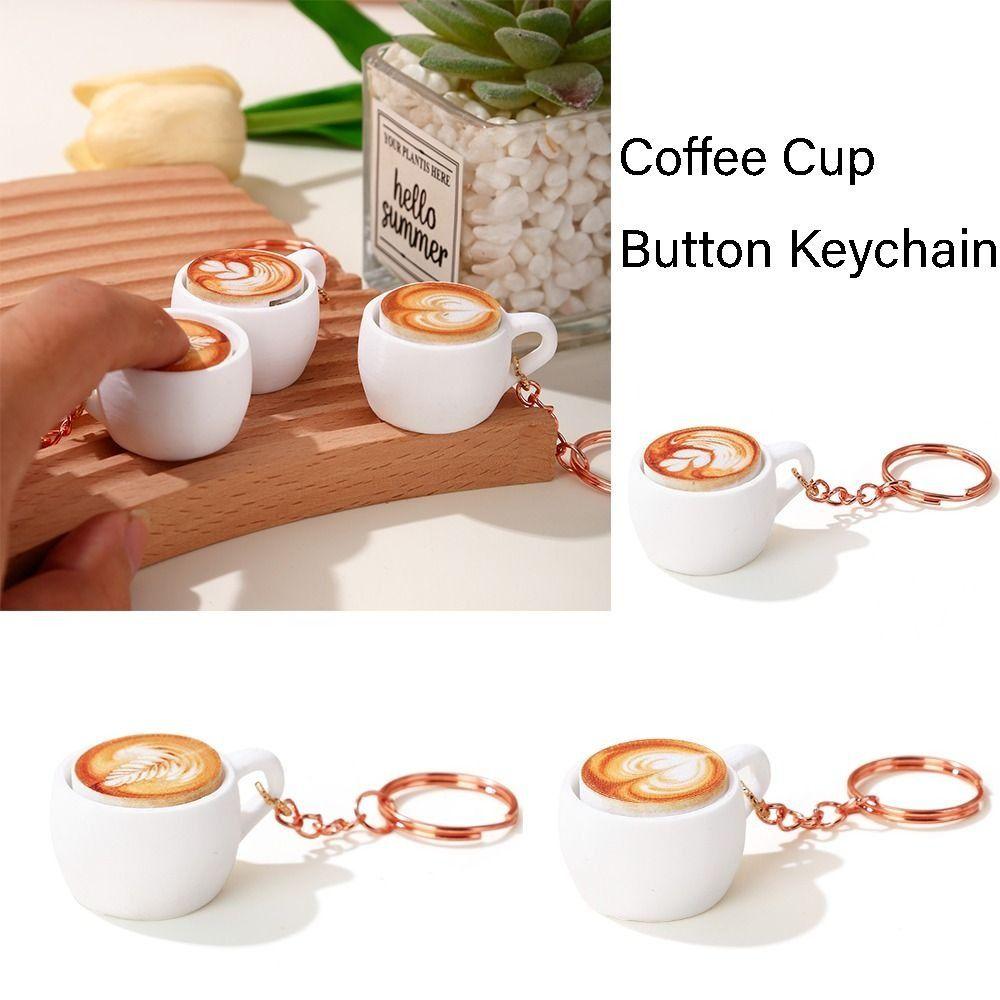 Portable Simulation Food Keychain Food Props Funny Keyring Creative Bag Pendant  Bag Decoration