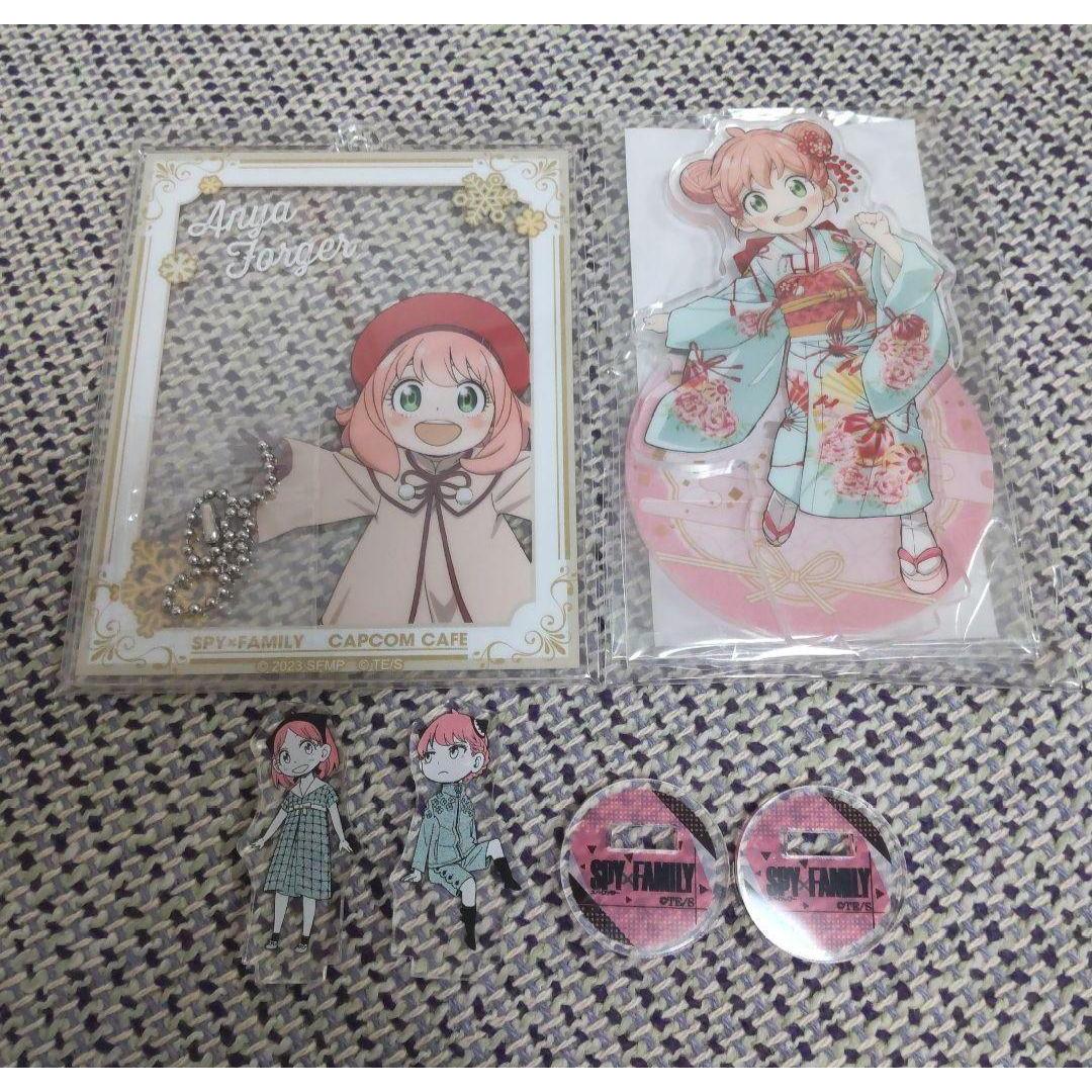 Used SPYFAMILY TOHO 10th Anniversary Acrylic Photo Frame Keychain