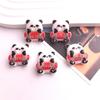 Cartoon Panda National Day DIY Stickers & Hair Accessories Set
