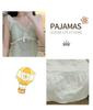 Sweet Princess Camisole Nightgown, Women's Summer Cloud Cotton Pajamas with Chest Pads