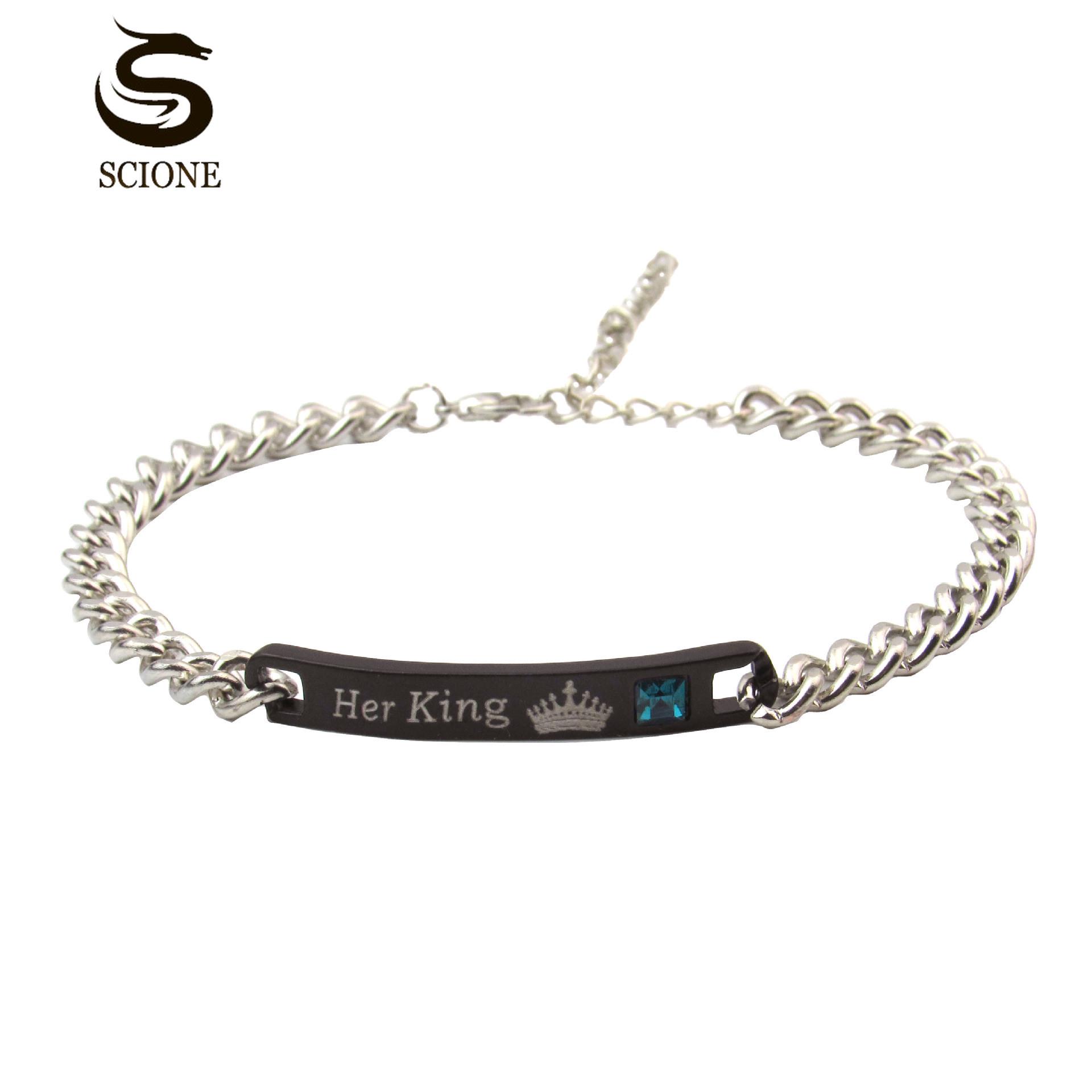 

LUXY MOON Lovers Браслет Lovers Розовое золото Черный Браслет Black(Men) чёрный