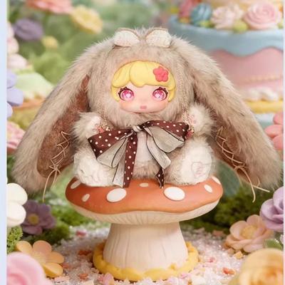 Luoxi Angel Bunny Plush Blind Box Mystery Surprise Cute Doll Pendant Soft Figurine Gift For Girls Birthday 700 Cuddly Stuffed Fluffy Huggable Kawaii