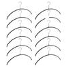 Hangers With Non-Slip Pads Clothes Hangers Perfect For Dresses Blouses And Pants Shirts Ties Scarves And Sweaters