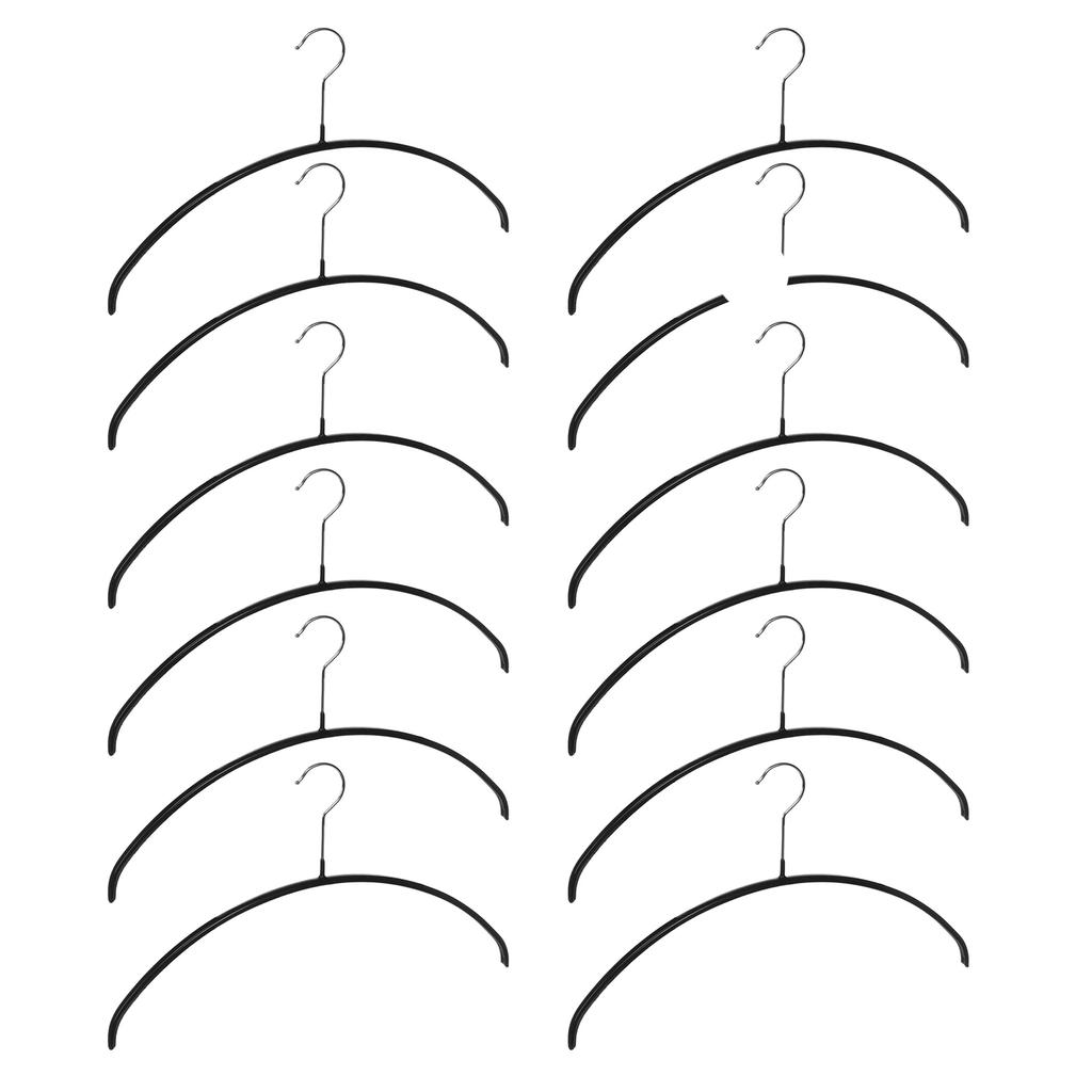 Hangers With Non-Slip Pads Clothes Hangers Perfect For Dresses Blouses And Pants Shirts Ties Scarves And Sweaters