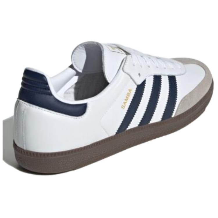Adidas Samba OG White Indigo Granite Unisex Sneakers Footwear-White Night-Indigo Clear-Granite JH8795