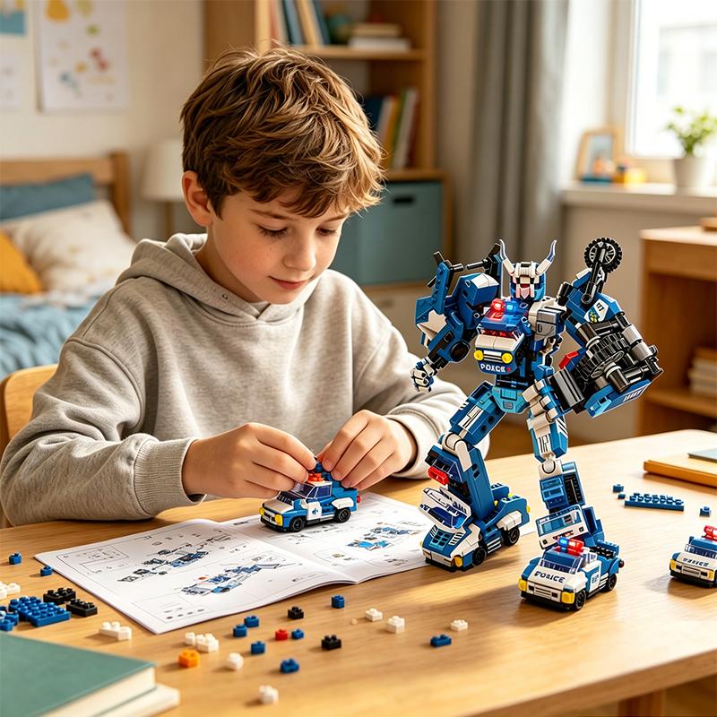 Superior-Grade 6 In First-Class 1 Super High-Standard Hero High-Standard Mecha Construction First-Class Construction-Blocks Top-Grade
