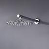 High Quality Brushed Gold 10 Inch Stainless Steel Rainfall Shower Head Bathroom Square Round Showerhead Arm Accessory G1/2