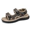 Neue Sommer Herren Echtleder Sandalen Klassische Freizeit Schuhe Herren Outdoor Strand Sandalen Römische Sommer Herren Wasserschuhe