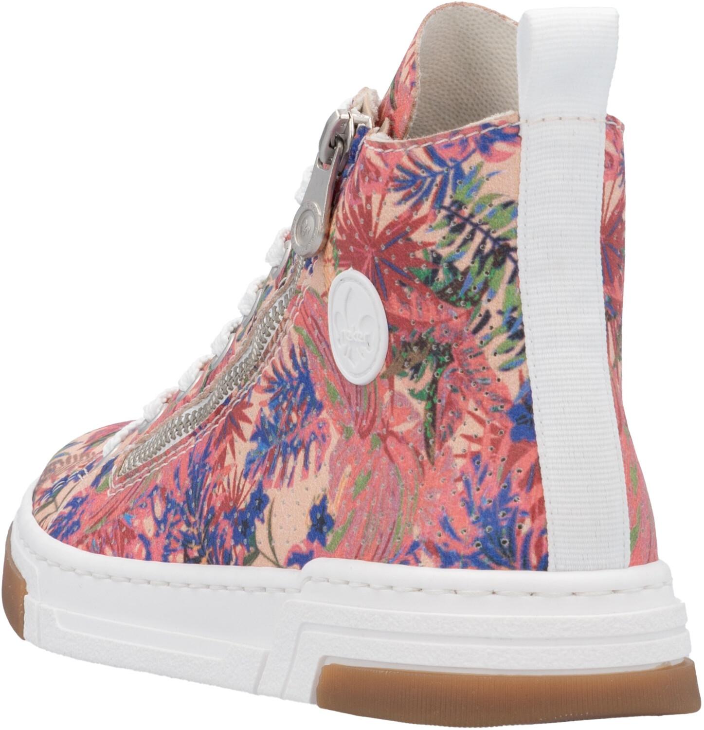 Кроссовки Rieker High-Top Sneaker (N3945) pink multi 41