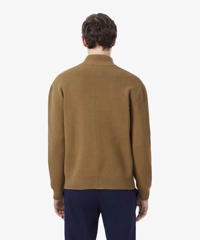 LACOSTE Men'S Golf Textured Full-Zip Cardigan Ah4811-56N Six