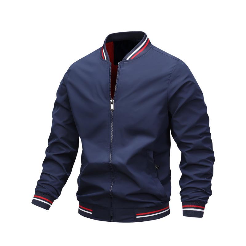Trendy Men's European & American Casual Autumn/Winter Jacket