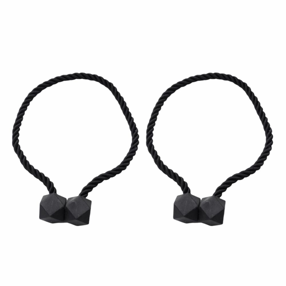 2Pcs INS Window Curtain Buckles Adjustable Magnetic Curtain Strap Curtain Holders  Home Decoration