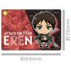 Attack on Titan Synthetic Leather Pass Case G [Eren]