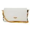 Mini Shoulder Bag With Lettering Logo Detail And Magnetic Closure Women Shoulder Bag White A75528002-0002