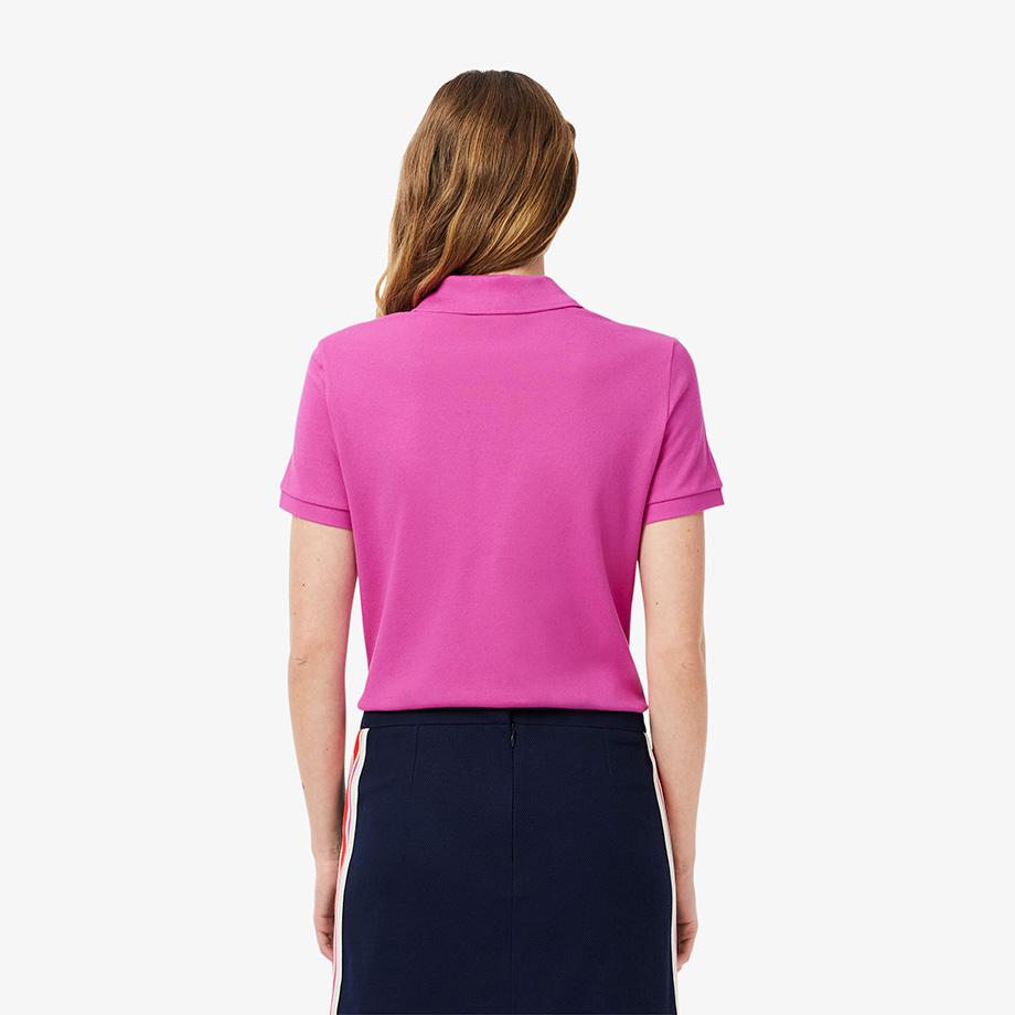 [lacoste] Women's 2-Button Regular Fit Polo Shirt PF7839-55GI1L