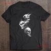 Smoke Skull See No Evil Hear Speak T Shirt Size S 5XL Vintage Washed Streetwear Breathable Fashion Designer Clothes Slightly