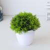 Artificial Bonsai Plants Small Tree Grass Plants Pot Tabletop Landscape Simulated Plant Bonsai Ornament Fake Plant Decoration