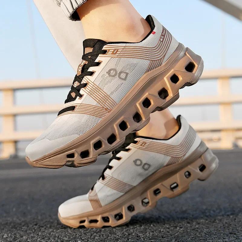 Men Casual Sports Shoes Fashion Men's Shock Absorbing Off Road Running Fashionable Versatile Suitable for Daily Wear and Various Occasions