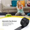 1 Set Cinturino Bloccante Sotto Divano in Nylon Regolabile Riempitivo Spazio Mobili per Divano Letto Tavolo Armadio Sicuro Morbido Delicato sul Pavimento