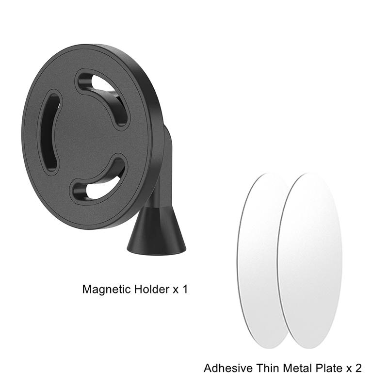 Tripods Accessories Selfie Stick Spiral Magnetic Phone Bracket With 1/4"-20 Tripod Mount Adapter Use For Magsafe iPhone Samsung