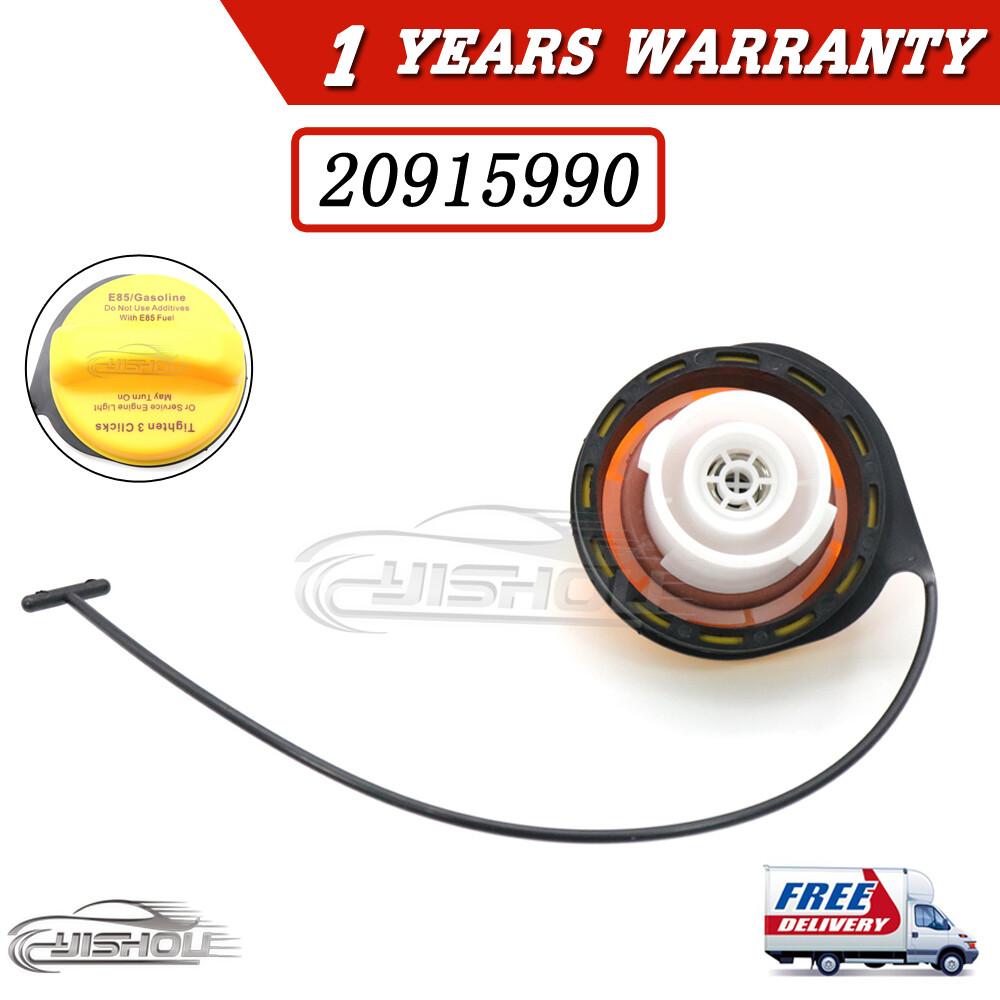 Fuel Tank Gas Cap Yellow for Chevy Avalanche Tahoe Silverado Suburban 2007-2011