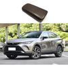 Car Accessories Fit for Toyota VENZA 2021 2022 2023 2024 Armrest Box Cover Trim Center Console Protector Cap (Peach Wood) 1PC