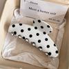 Large Acetic Acid Hair Claw Retro Acetate Shark Clip Personalized Polka Dot Hair Clip  Vacation