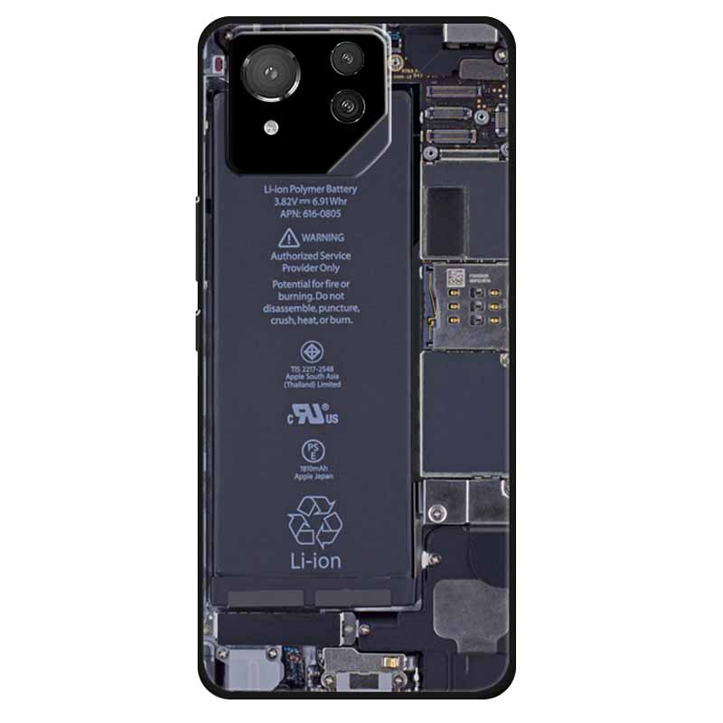 For Asus ROG Phone 8 Case Lovely Soft Silicone Lion Fundas For ASUS Rog Phone 8 Pro Cover Marble Cat Phone8 8pro Protector Bag