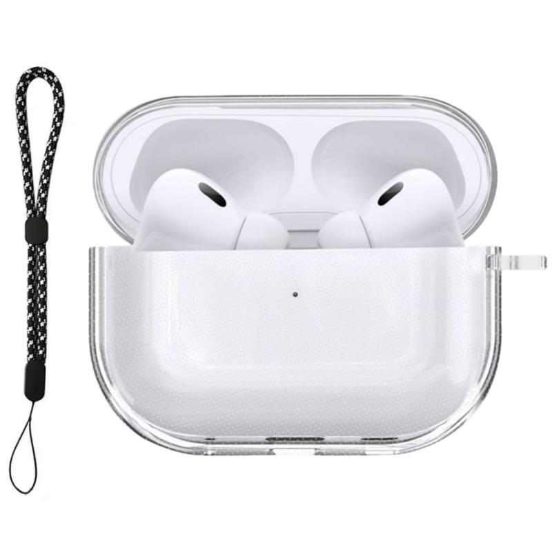 

3D Retro Case For AirPods Pro 3 Music Cassette Tape Design with Rope Soft Silicone Earphone Protective Case For AirPods Pro 3 for AirPods Pro 3