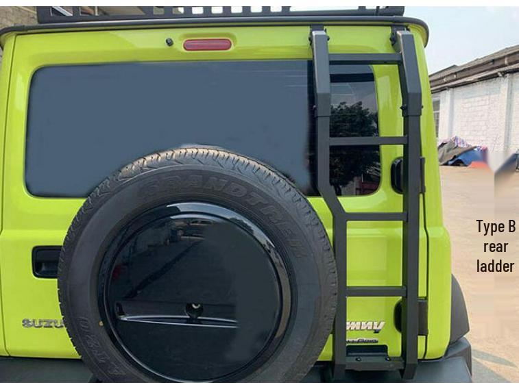 Jimny JB74W/JB64 Rear Tailgate Climbing Ladder 19-24.