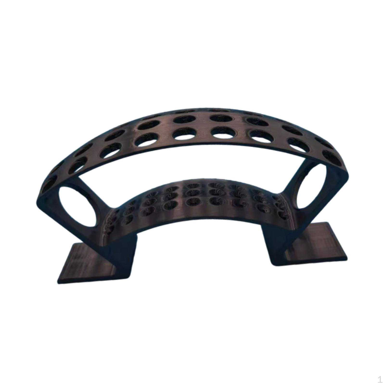 

Holder for Desk,Holds 27 ,Lightweight Soft Steel Display Stander Organizer Practical Sturdy Compact