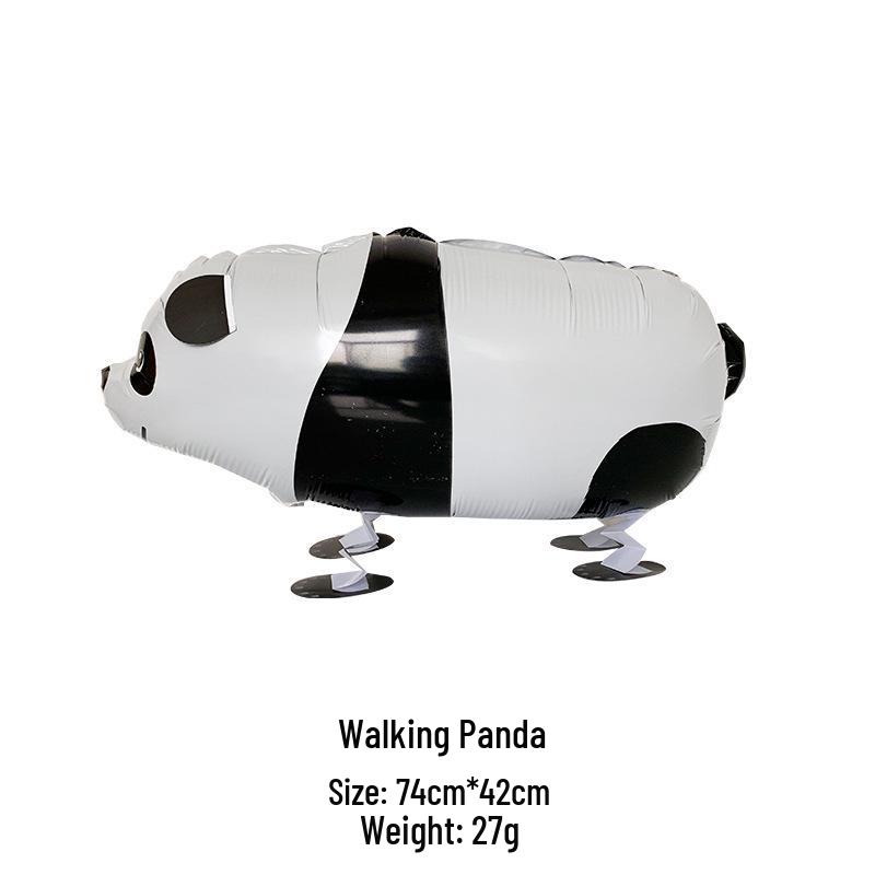 Chodící zvířecí balónky pro děti - Zábavní helioví mazlíčci na noční trhy