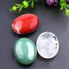 Naturalny kamień leczniczy żywy kolor równoważenie energii lęk terapia antystresowa polerowany kamień jadeitowy prezent
