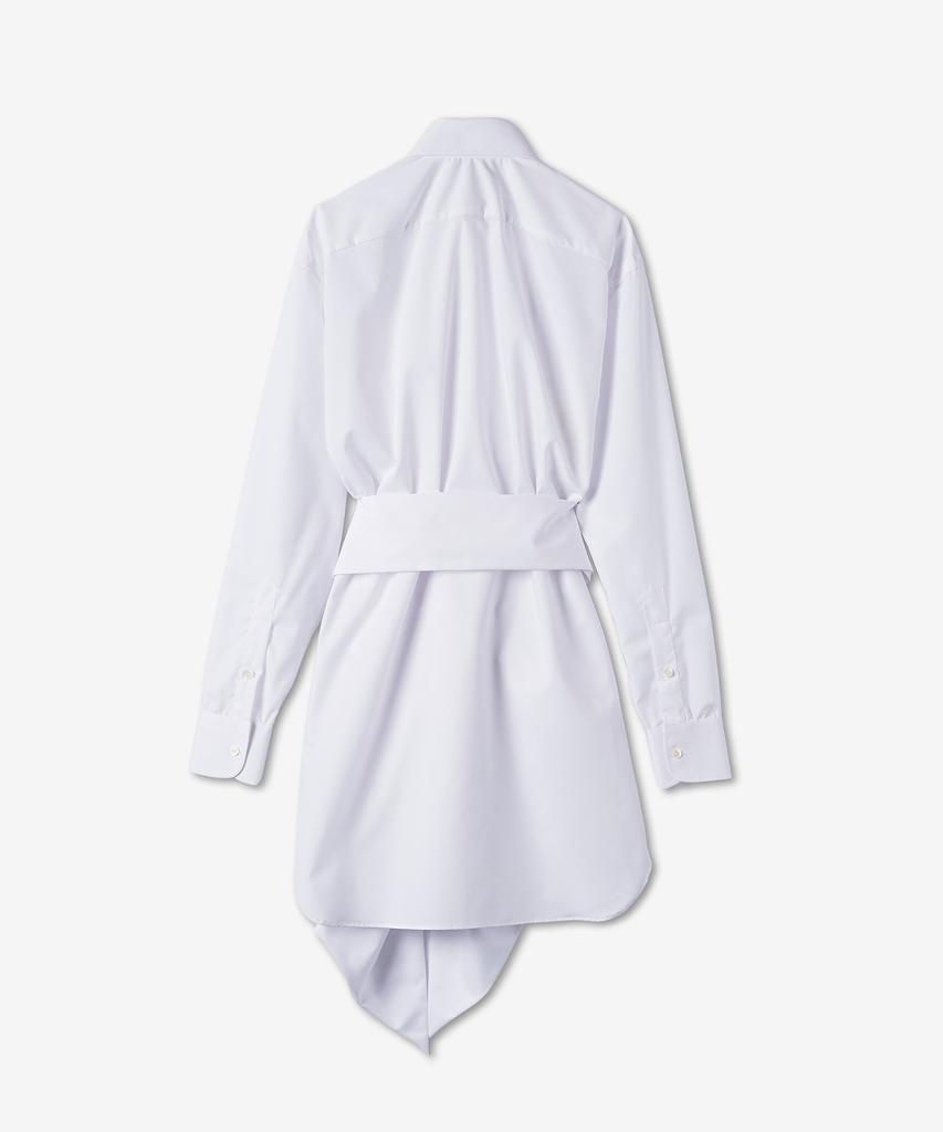 Uera Classic Wrap Dress - White / N1019Wh