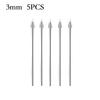5PCS 312mm Carbide Drill Bits for Tile and Glass Effective for Drilling Holes In Different Materials for DIY Projects