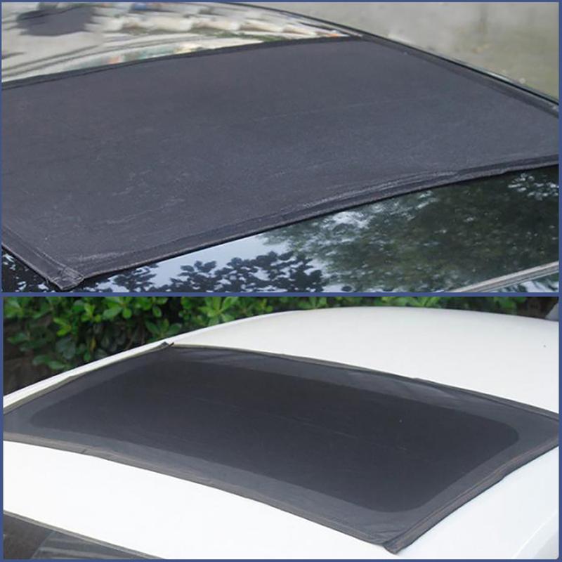 Car Sun Shade with Magnetic Strip Roof Window shield Sun Shade Blocker Car Roof Cover UV Protection Breathable Car Roof Covers